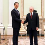 al-Assad och Putin i fjol.