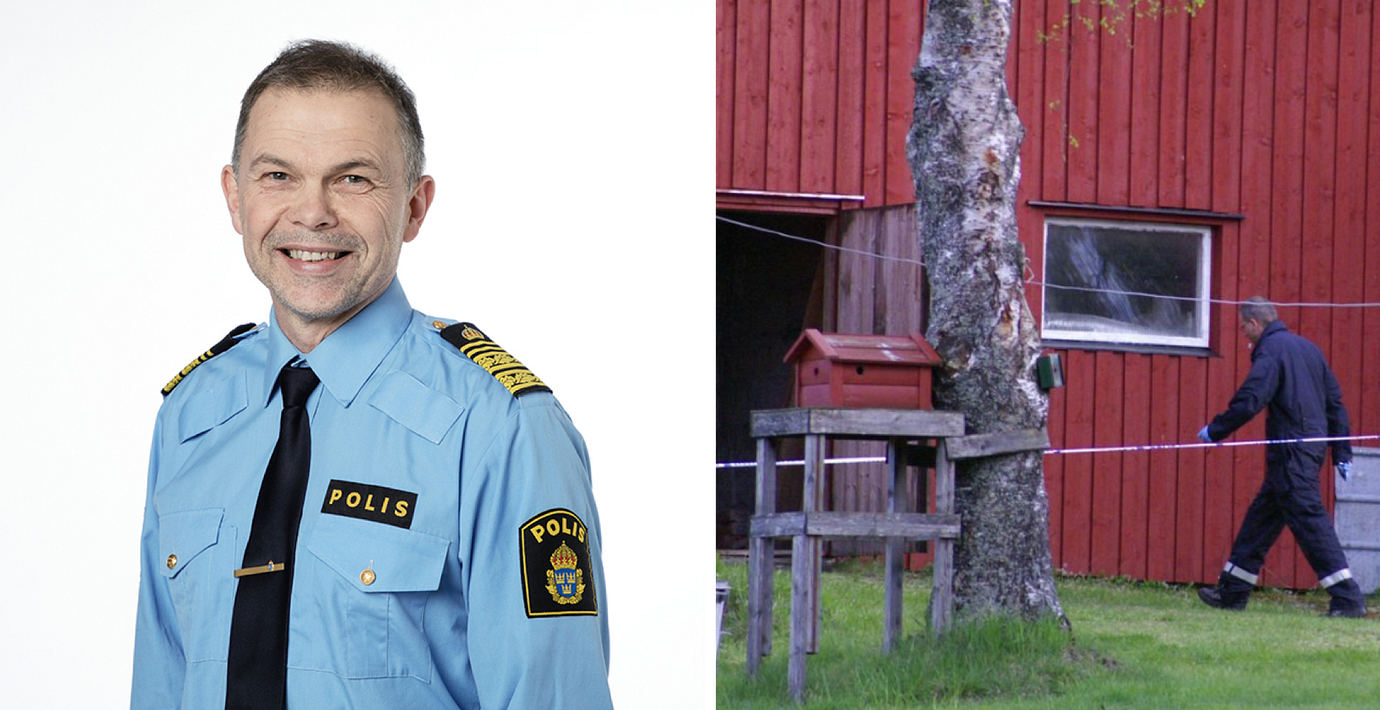 Pontus Fälldin/Polis vid gården 2005.