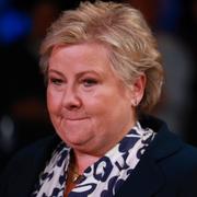 Høyre-ledaren Erna Solberg. 