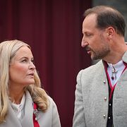 Norges kronprinsessa Mette-Marit och kronprins Haakon.