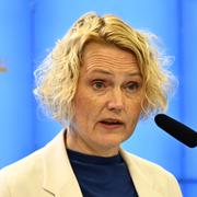 Anna-Karin Hatt presenterar C:s skuggbudget.