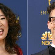 Sandra Oh och Andy Samberg.