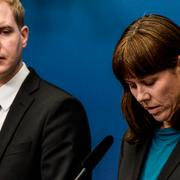 Gustav Fridolin och Åsa Romson.