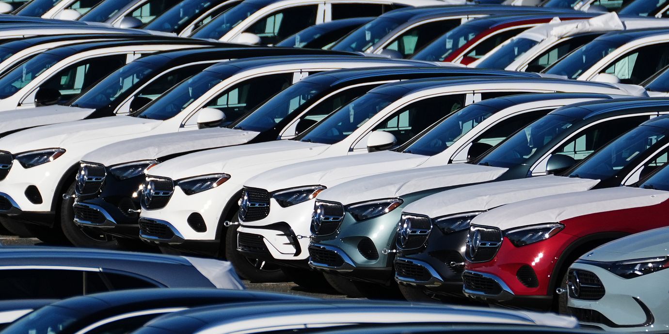 Mercedes-Benz i Baltimore.