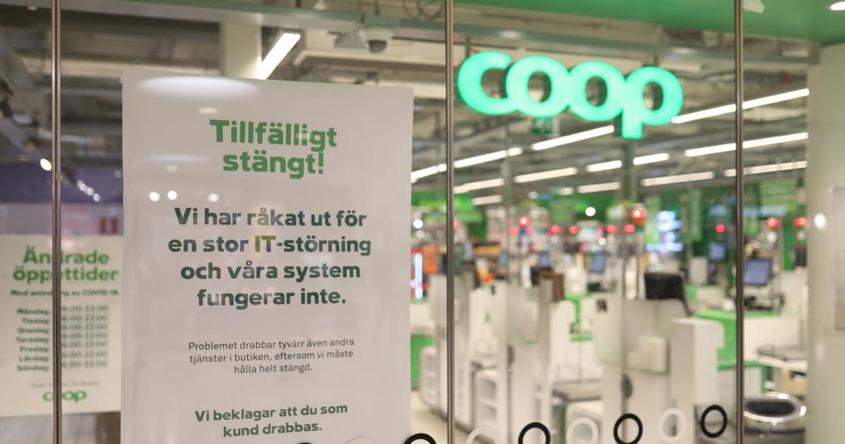 Coop-butiker stängs efter it-attack - har koppling till ...