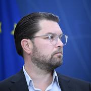 Sverigedemokraternas partiledare Jimmie Åkesson (SD).