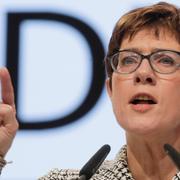 Kristdemokraternas (CDU) nya partiledare Annegret Kramp-Karrenbauer.