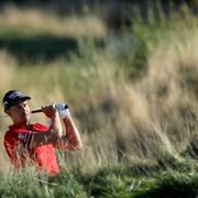 Henrik Stenson under tävlingarna på torsdagen