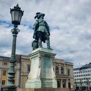 Gustav Adolf-statyn på Gustav Adolfs torg i centrala Göteborg.