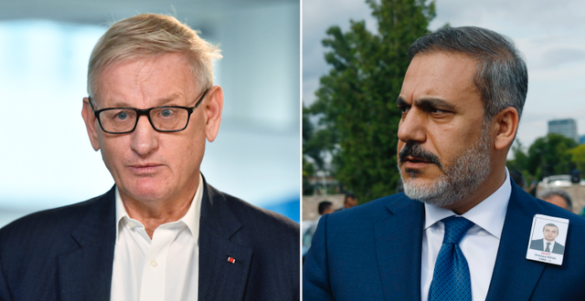Carl Bildt och Hakan Fidan TT