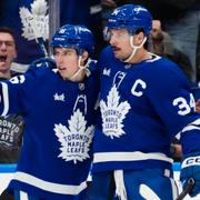 Mitch Marner och Auston Matthews.