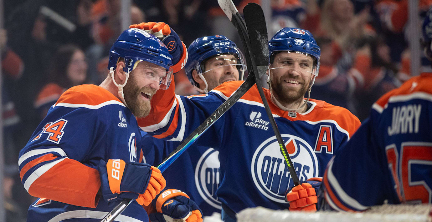 Mattias Ekholm, vänster.