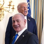Donald Trump och Benjamin Netanyahu.