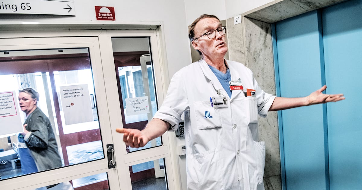 Åter patienter på Danderyds sjukhus Risk för andra våg