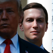 Jared Kushner bakom Donald Trumps.