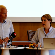 Jonas Attenius och lena Hallengren