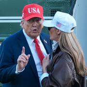 Donald och Melania Trump.