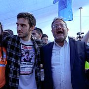 Itamar Ben-Gvir på ett valmöte den 21 oktober.