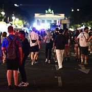 Bild från Berlin, 25 juli.