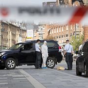 Polis på Raadhuspladsen