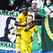 Bilder från matchen.