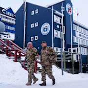 Danska soldater på Grönland.