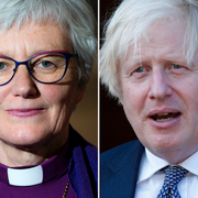 Antje Jackelén, Boris Johnson och Uhuru Kenyatta.