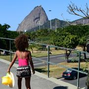 Arkivbild från området Flamengo i Rio.