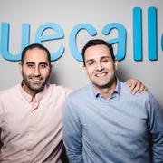 Nami Zarringhalam och Alan Mamedi från Truecaller.