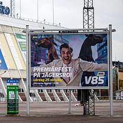 Arkivbild tagen utanför Jägersro travbana i Malmö.