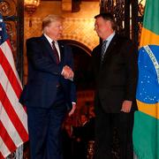 Trump och Bolsonaro. 