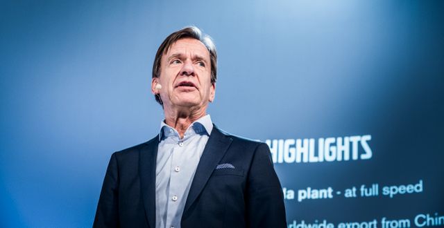 Håkan Samuelsson, vd Volvo Cars.  Magnus Hjalmarson Neideman/SvD/TT / TT NYHETSBYRÅN