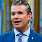 Pete Hegseth 15 september. 