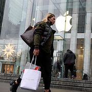 En Apple-butik i New York.