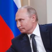 Donald Trump och Vladimir Putin 2018. 