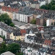 Arkivbild från Duesseldorf. 