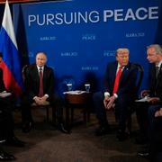 Putin och Trump i Alaska i augusti.