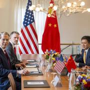 USA:s och Kinas representanter i Genève. 