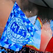 Illustrationsbild av MFF-supportrar