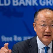 Världsbankens chef Jim Yong Kim.