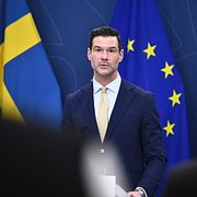 Migrationsminister Johan Forssell.