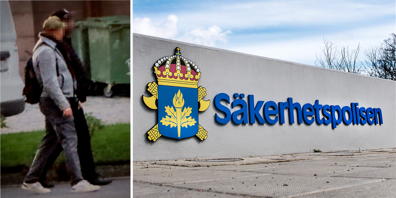 Säpos dokumentation från en av träffarna/arkivbild.