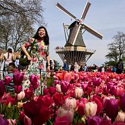 Bild från Lisse, 15 april.