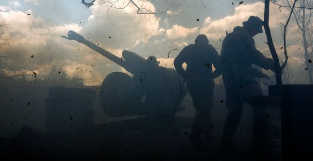 Ukrainska soldater. LIBKOS / AP