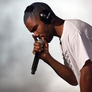 Arkivbild. Frank Ocean uppträder i New York den 28 juli. 