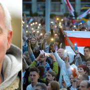 Paul Hansen var på plats för att bevaka protesterna i Minsk.