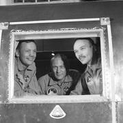 Neil Armstrong, Buzz Aldrin och Michael Collins.