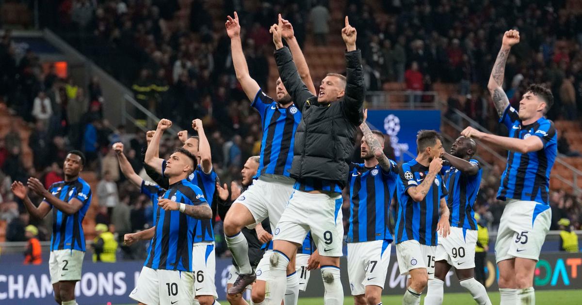 “Inter take commanding 2-0 lead over Milan in Champions League semi-final”