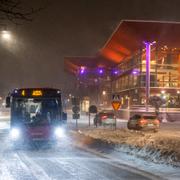 Ett snöoväder drog in över bland annat Luleå i november i fjol.