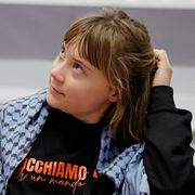 Greta Thunberg.